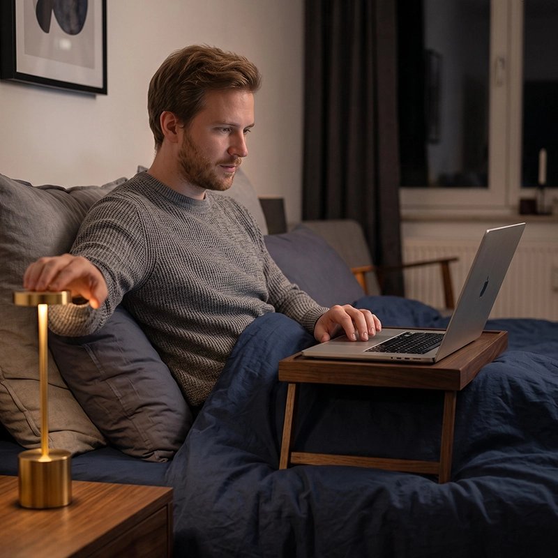 Lampe de chevet tactile