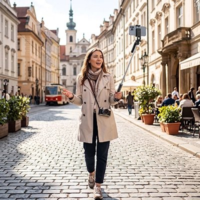 Perche à selfie