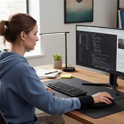 Tapis de souris ergonomique